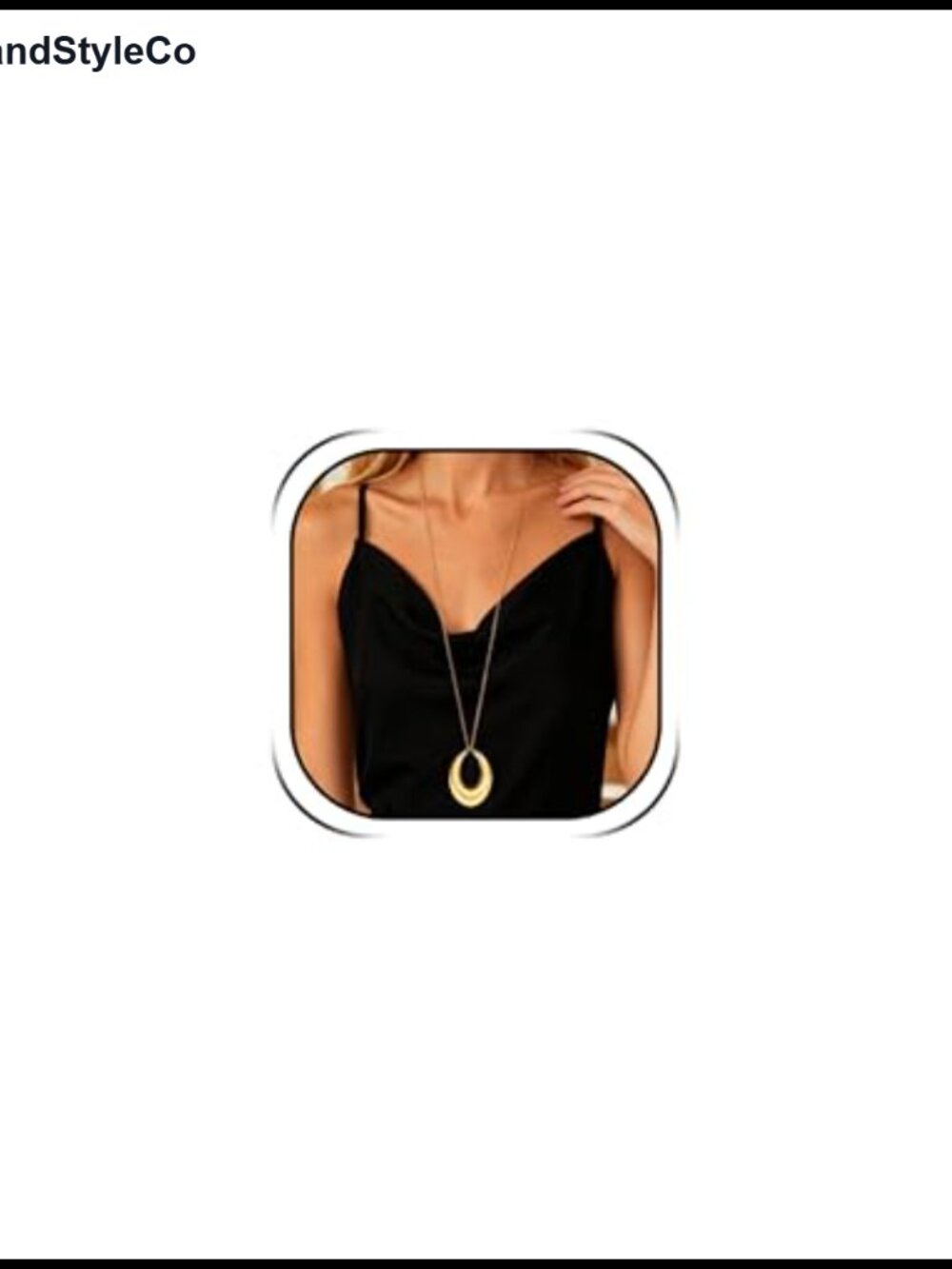 Spiral Circle Pendant Necklace Womens Long Boho Statement Jewelry